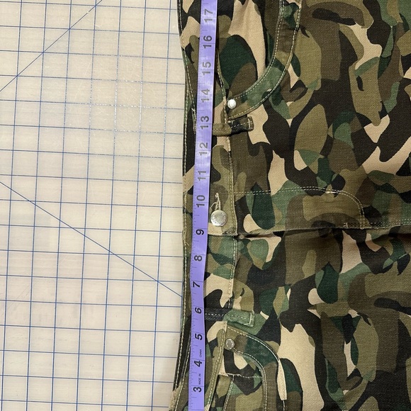 Venus camouflage denim mini skirt - Picture 5 of 5